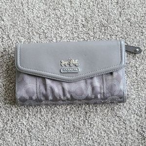 Authentic Coach Wallet and Cheque Book